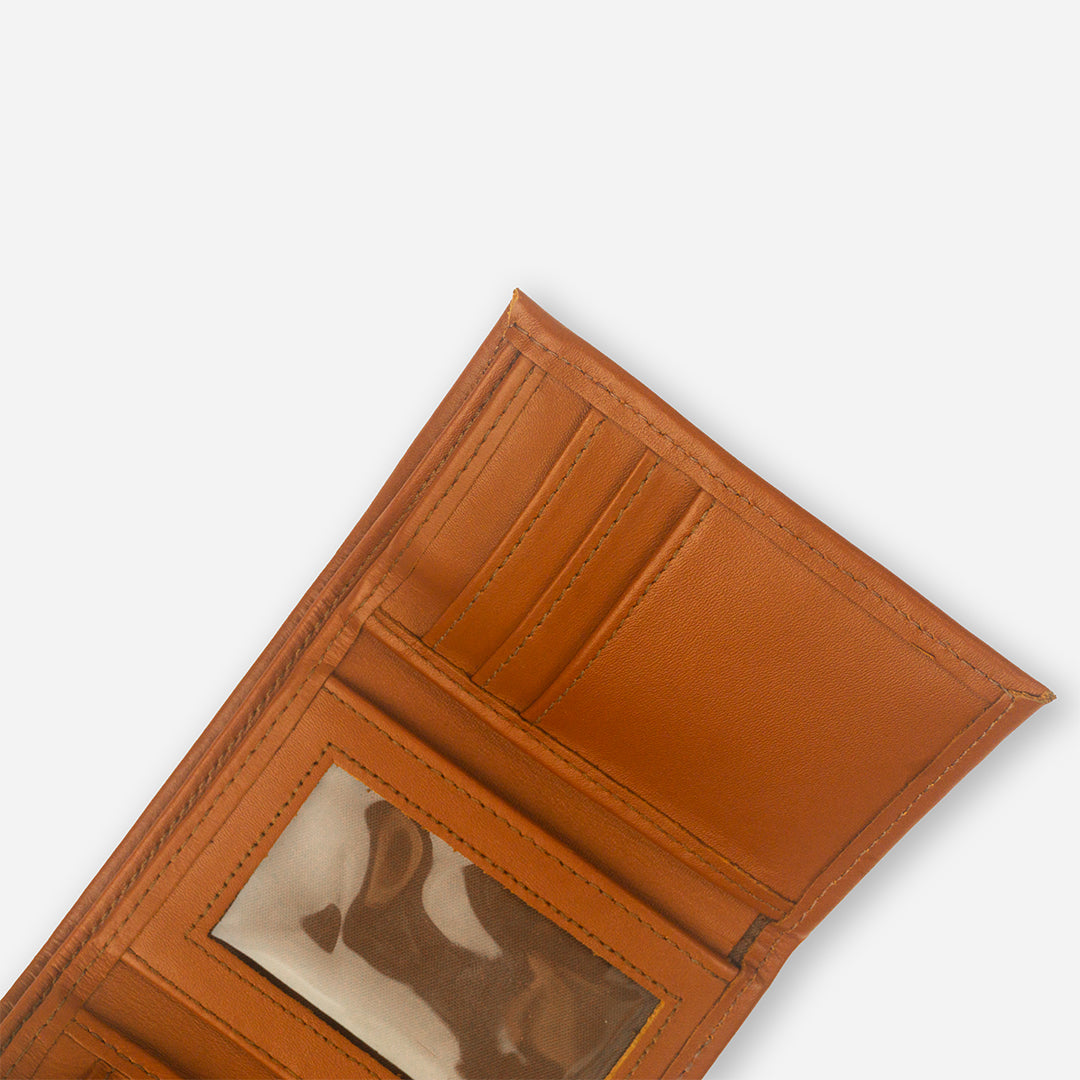 Billetera TriFold + Ventana