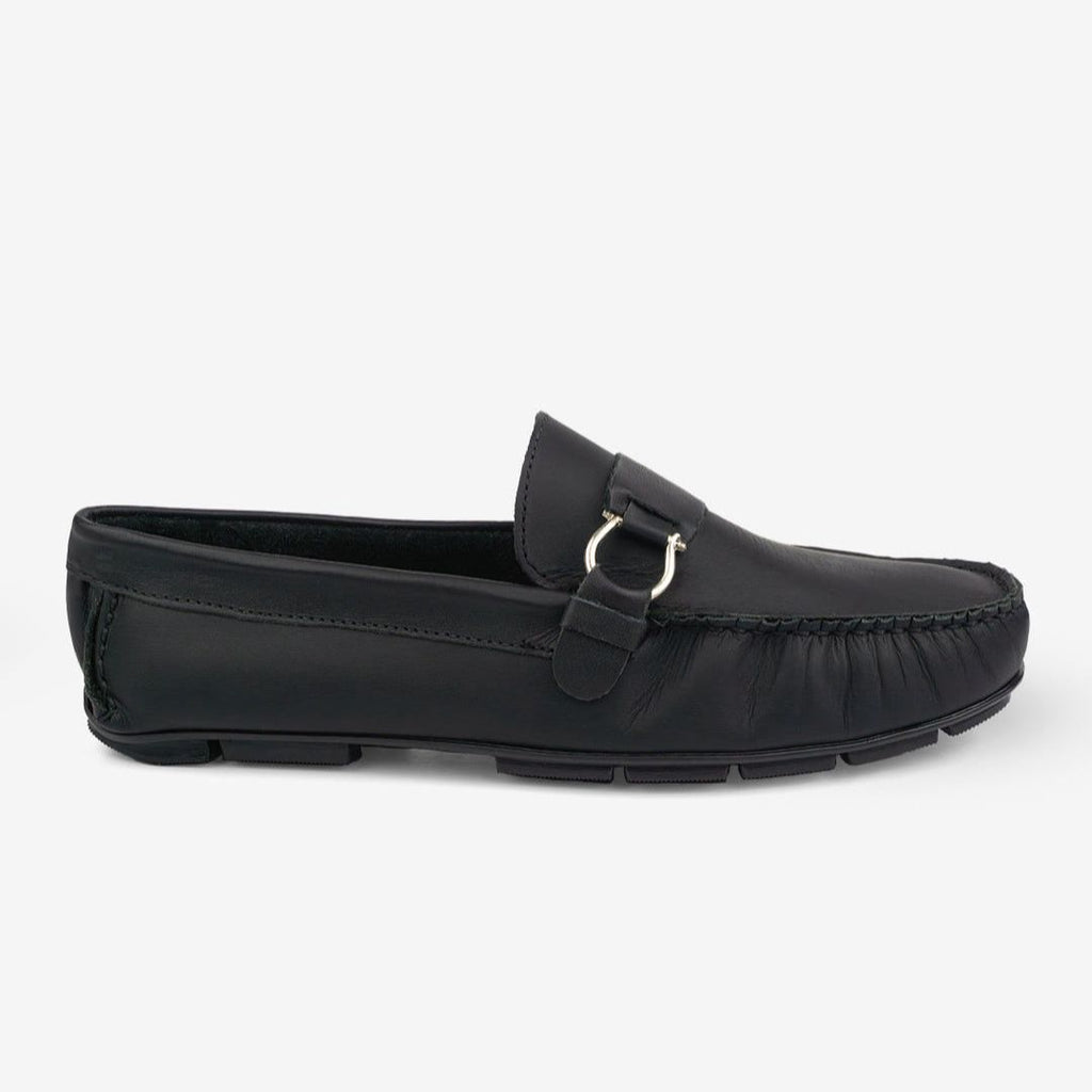 Mocasín Basic Confección en Cuero Genuino con Suela