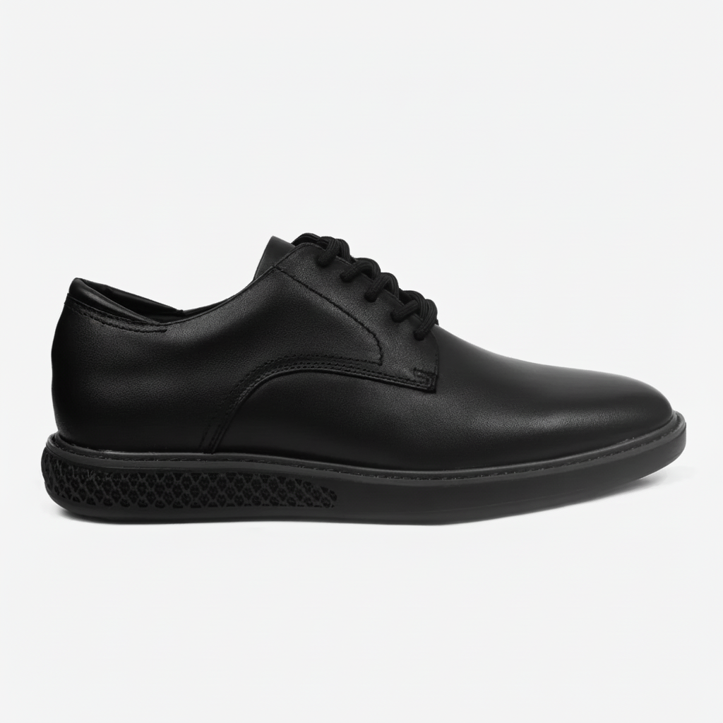Black Derby Shoe - Maximum Sharpness