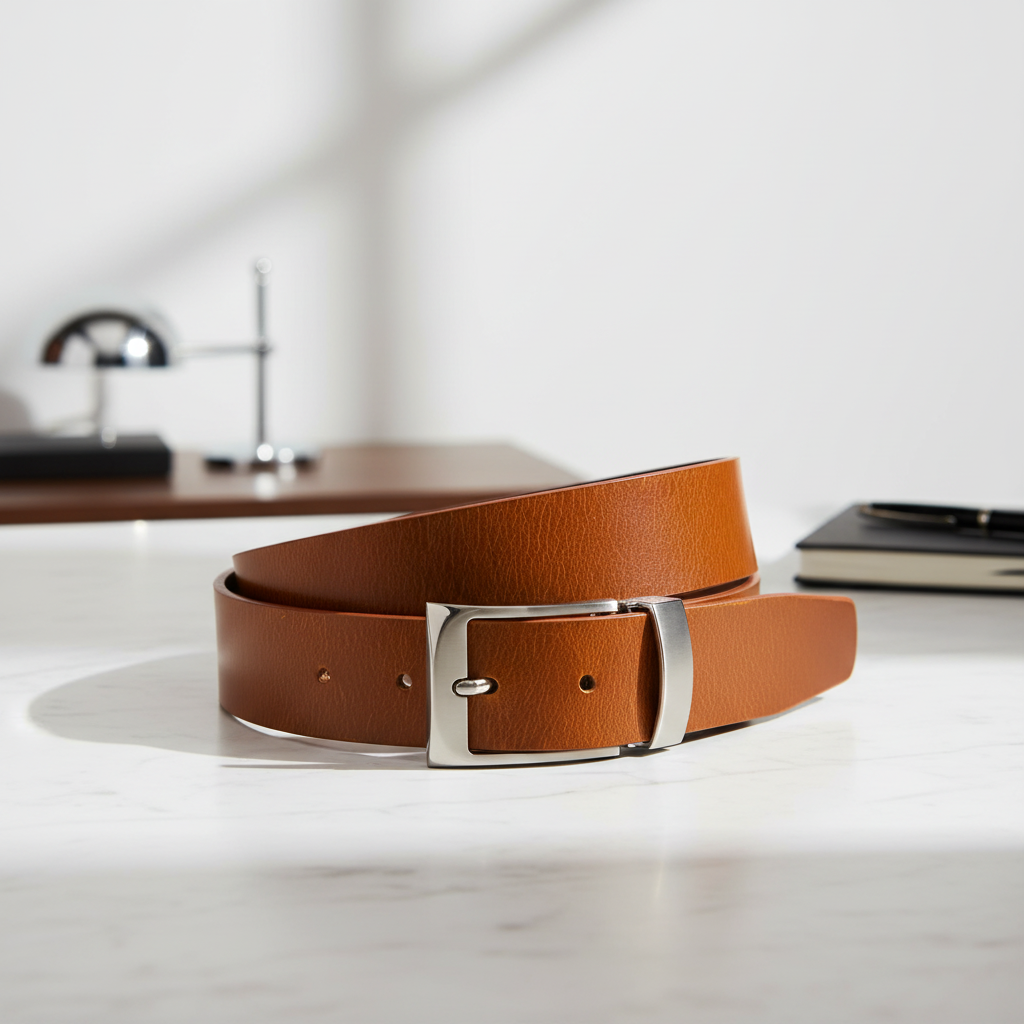 Cinturón en Ambiente Sofisticado - Luz Natural