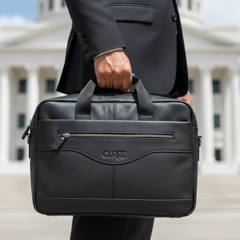 Maletín Orizon negro en Palacio de Justicia