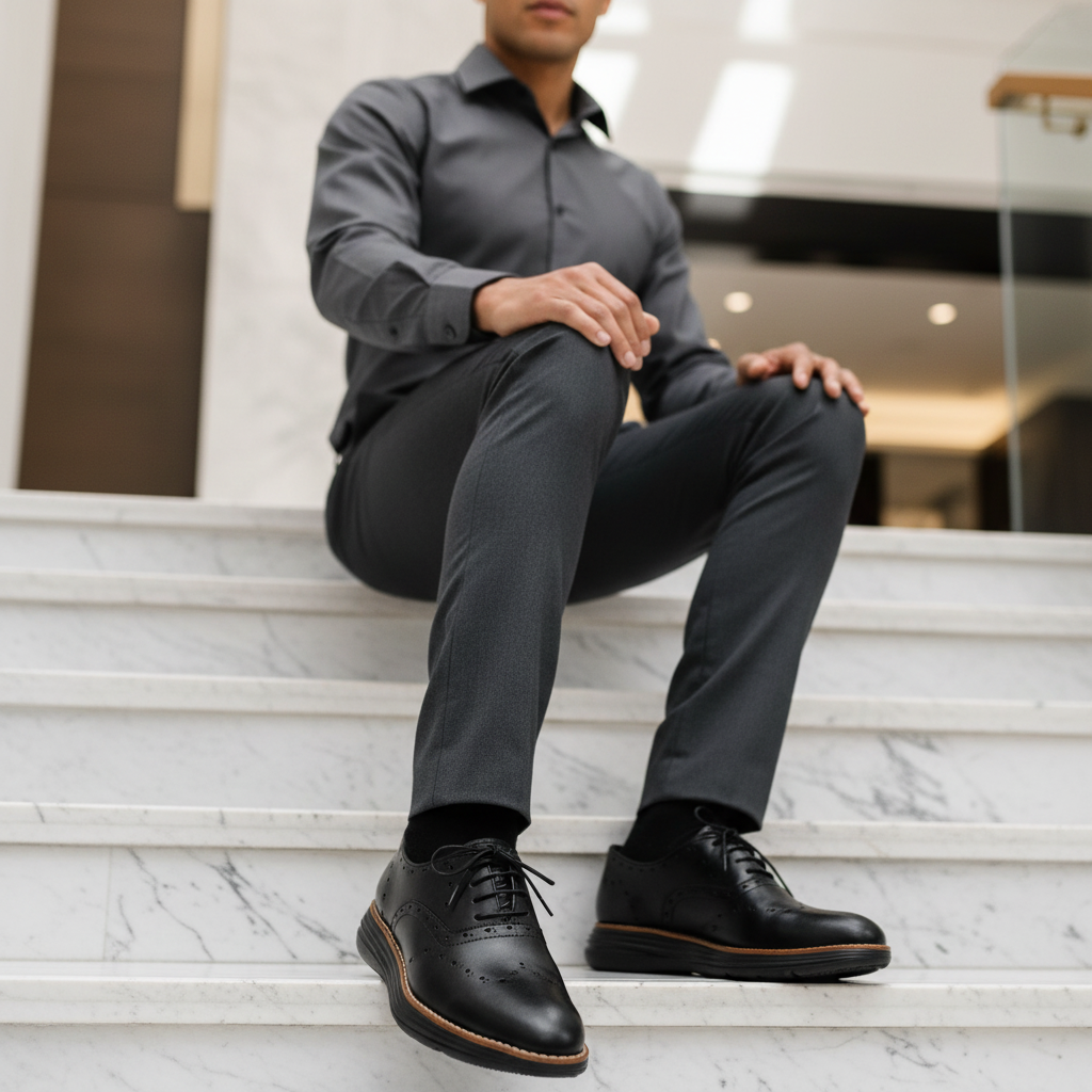 Oxford Elevan Negro — Creative Lifestyle: Bajando Escaleras