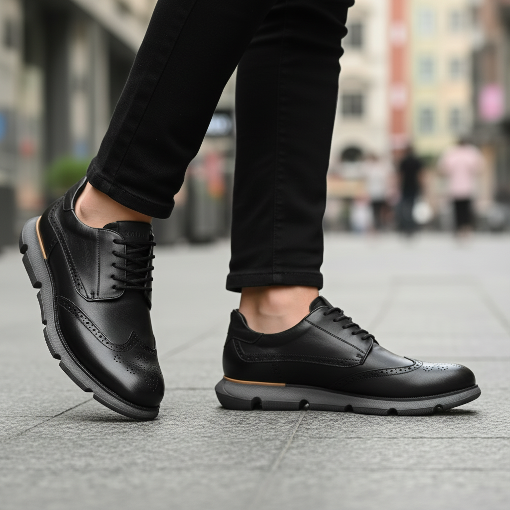 Oxford Renovo negros caminata urbana - formato cuadrado