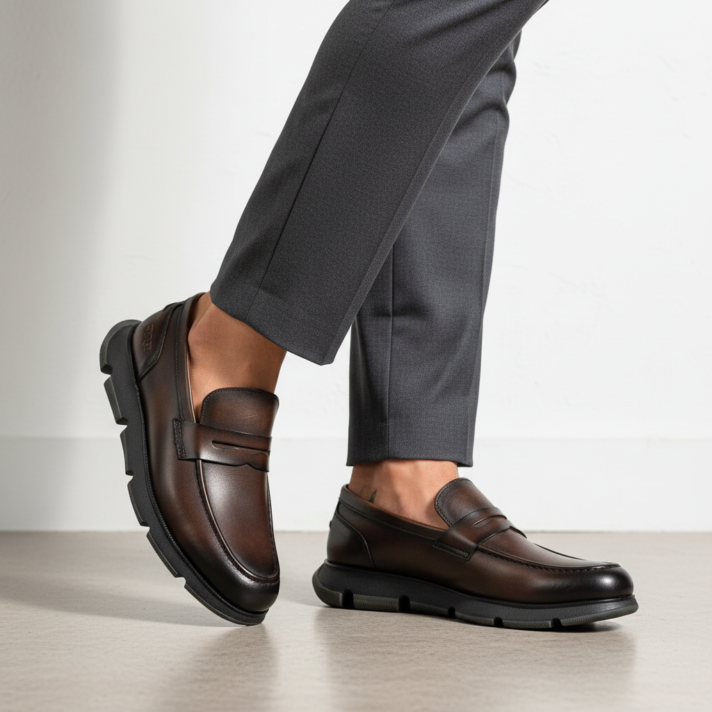 Pies Cruzados Elegante