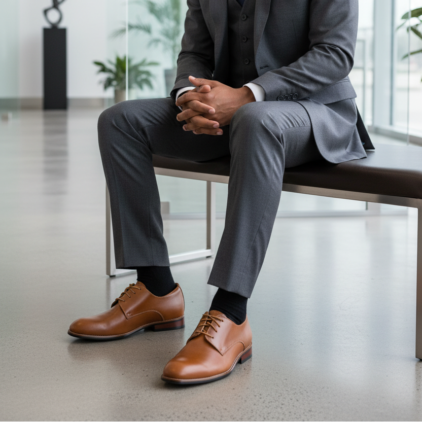 Pose sentado elegante