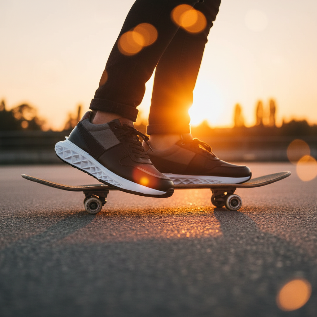 Skateboard Golden Hour