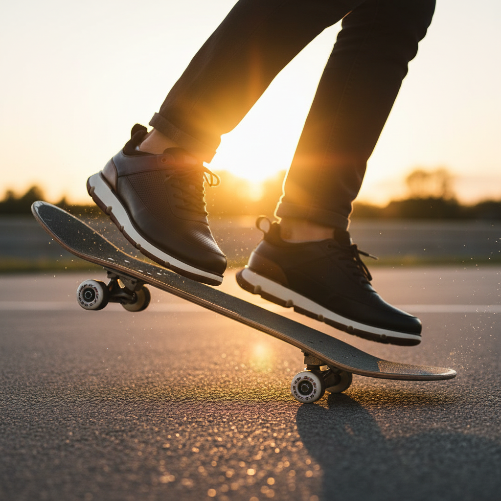 Skateboard Golden Hour