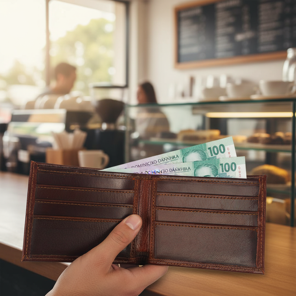 Billetera BiFold marrón - Cafetería