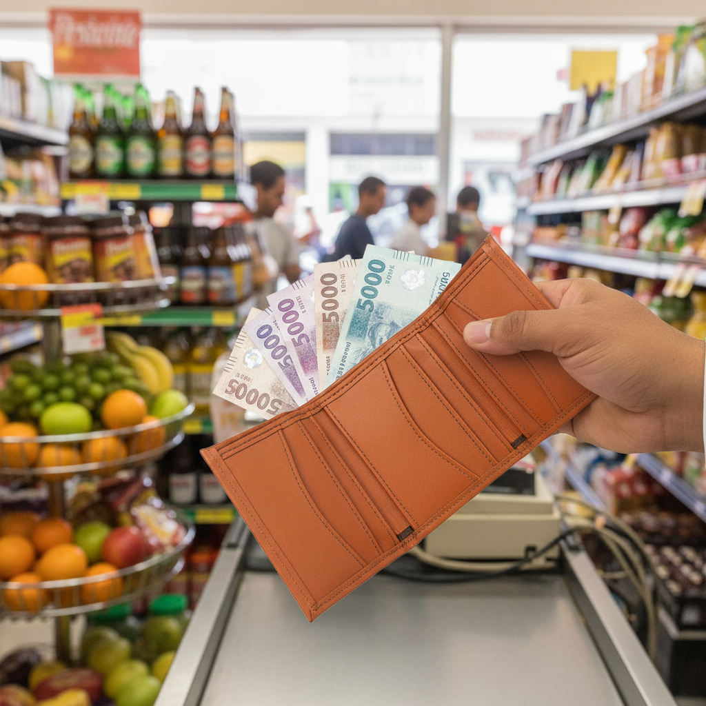 Billetera TriFold - Supermercado