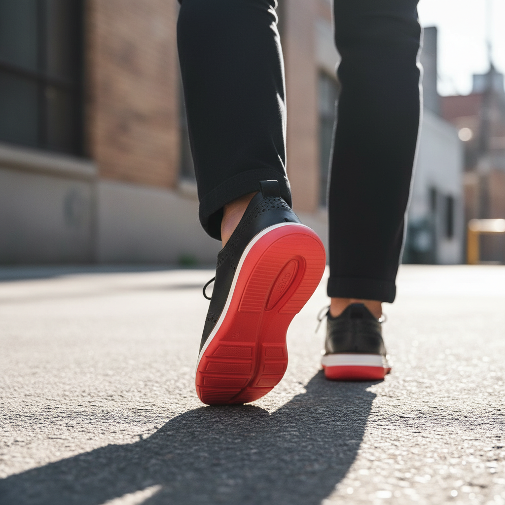 Caminata contacto - suela exacta