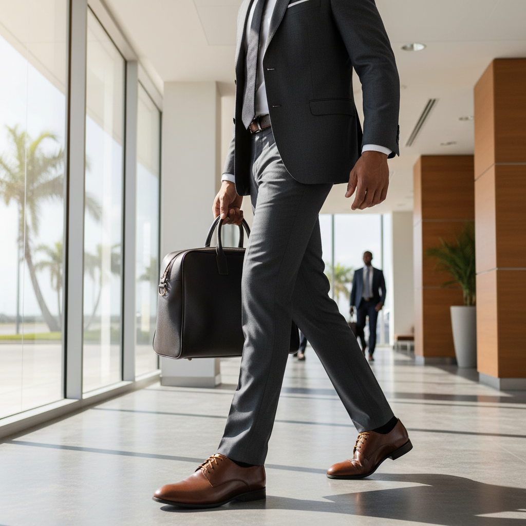 En aeropuerto o terminal