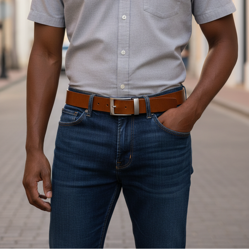 Jeans y Camisa Neutral