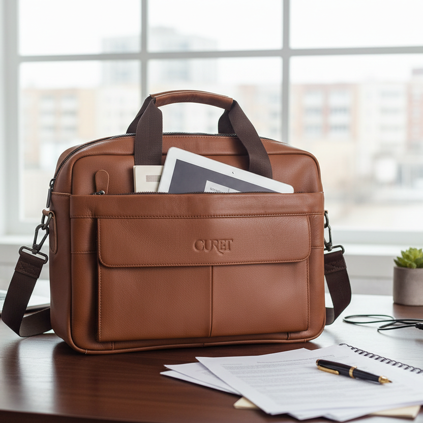 Maletín Atlas en oficina