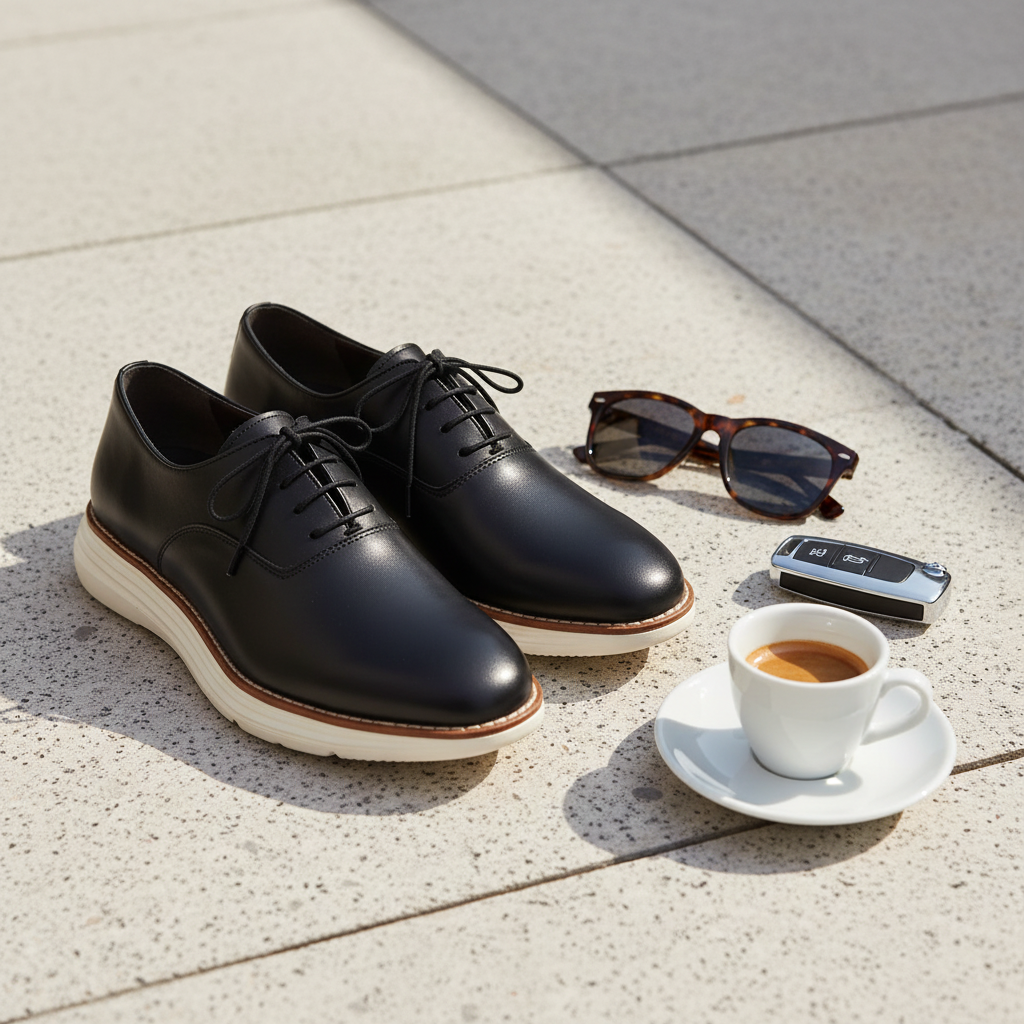 Oxford Elevan Blanco – Luxury Flat Lay