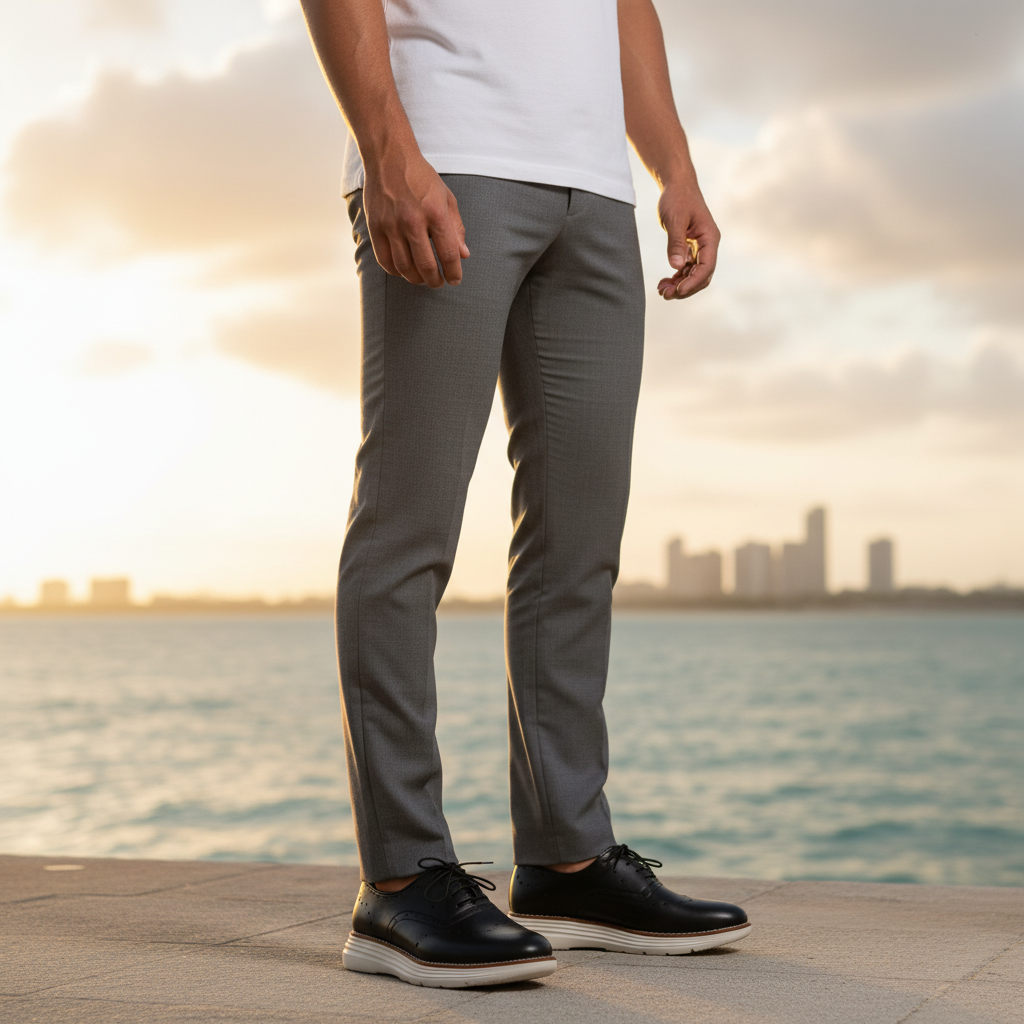 Oxford Elevan Negro/Blanco — #5 Malecón Sunset