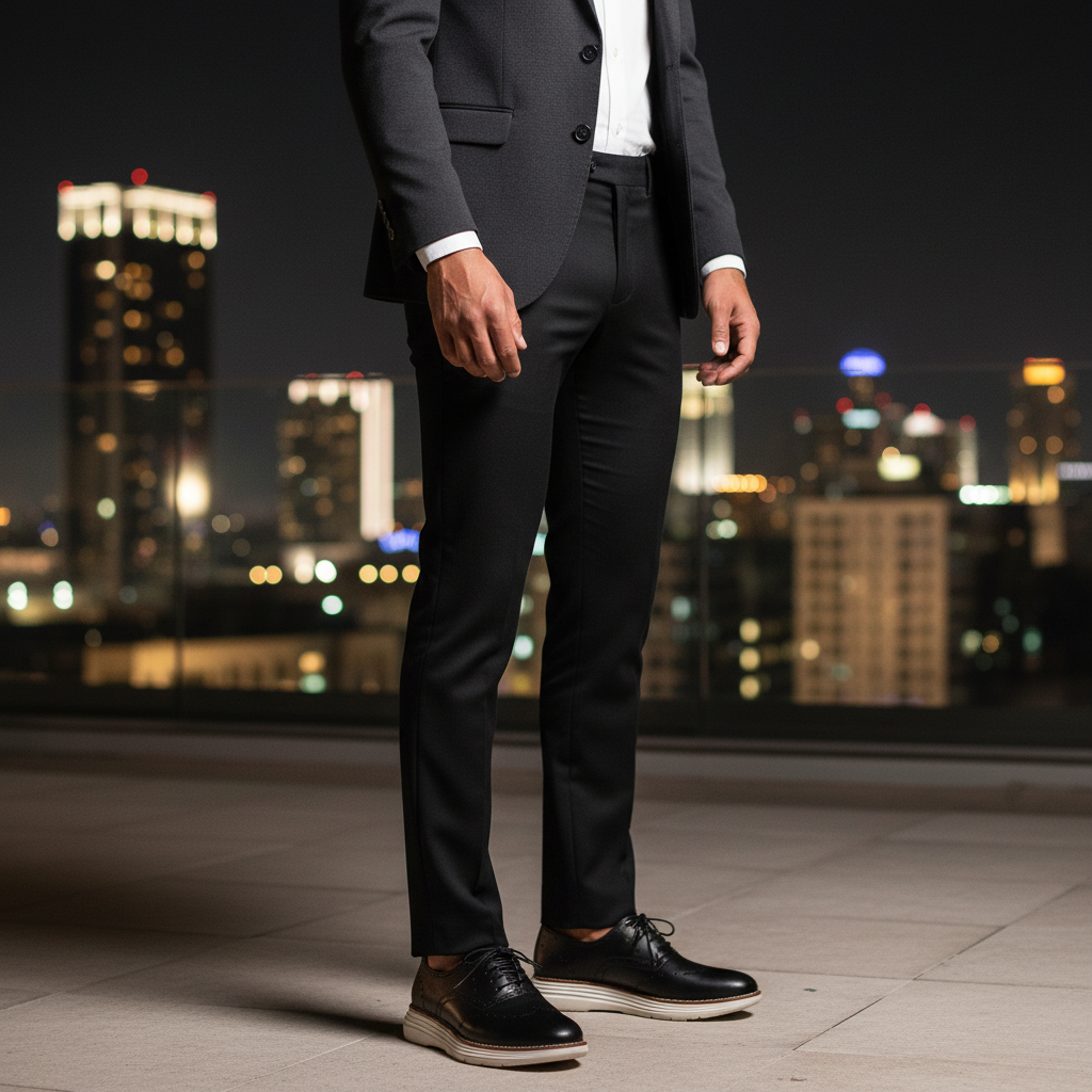 Oxford Elevan Negro/Blanco — #6 Rooftop