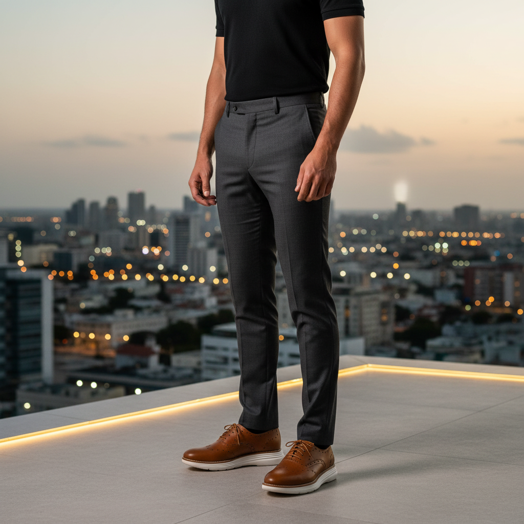 Oxford Elevan — Outfit: Rooftop Evening