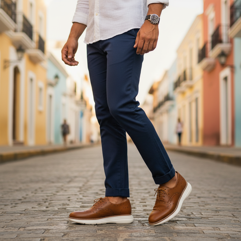 Oxford Elevan — Outfit: Zona Colonial