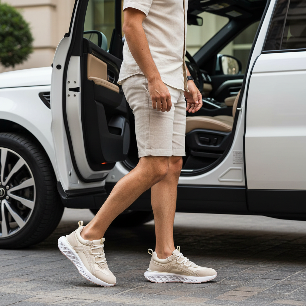 Tenis Prime Crema - Carro Blanco